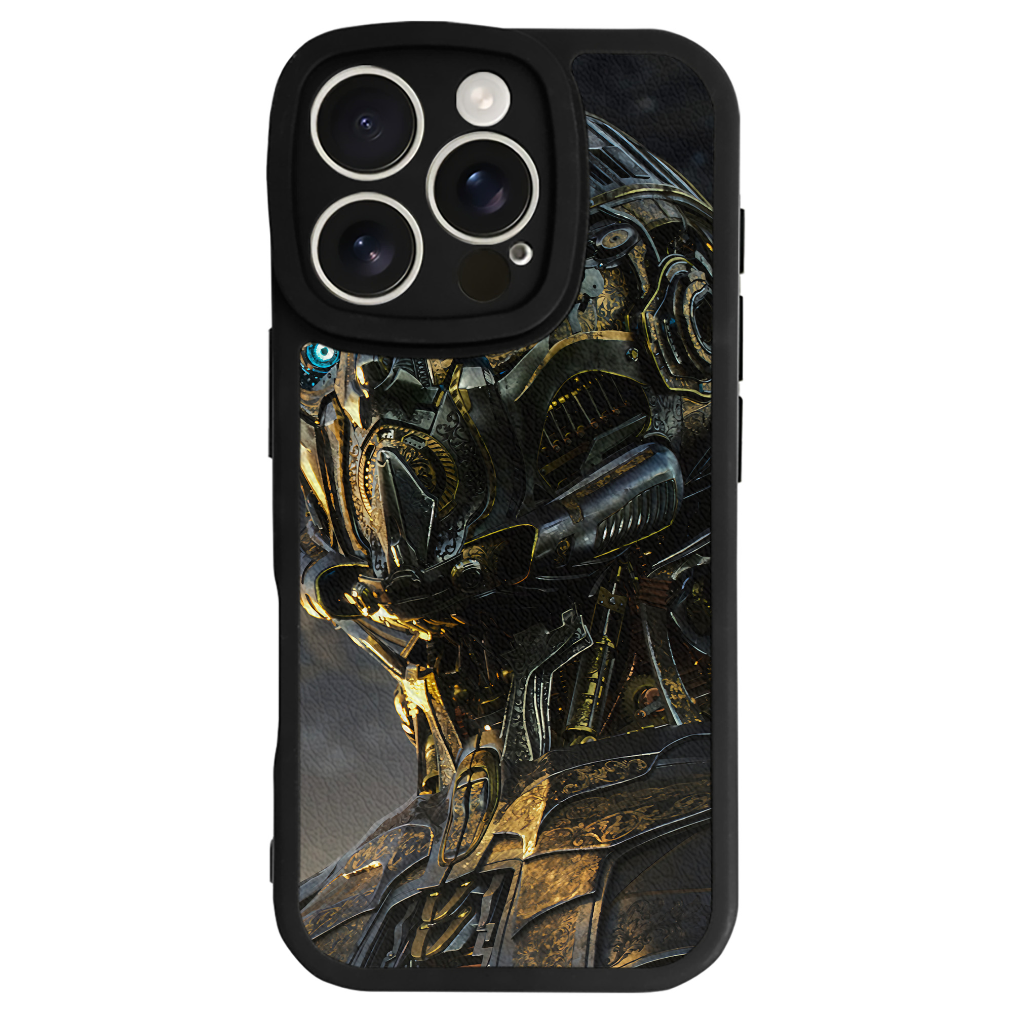 （画像用） Transformers トランスフォーマー 【iPhone 16シリーズ対応】シリコンスマホケース（レザー調） 材質：シリコン